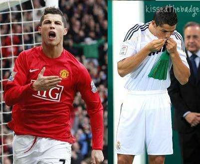 Ronaldo Kissing on Ronaldo With A One Off   Kissedthebadge